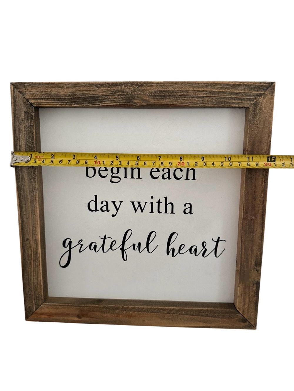 Rustic Farmhouse Wall Art Set Be Kind Grateful Heart Wood Signs - Picture 6 of 8